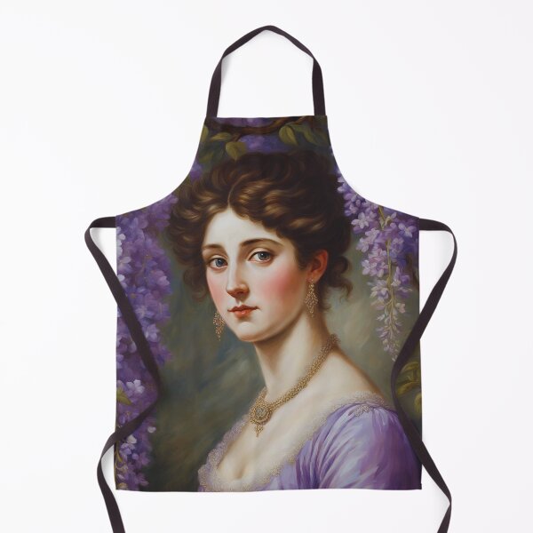 Item preview, Regency Lady Portrait Wisteria designed and sold by CyberArtistOne.