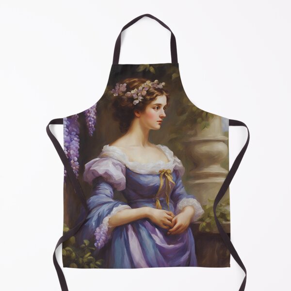 Item preview, Regency Lady Portrait Wisteria designed and sold by CyberArtistOne.