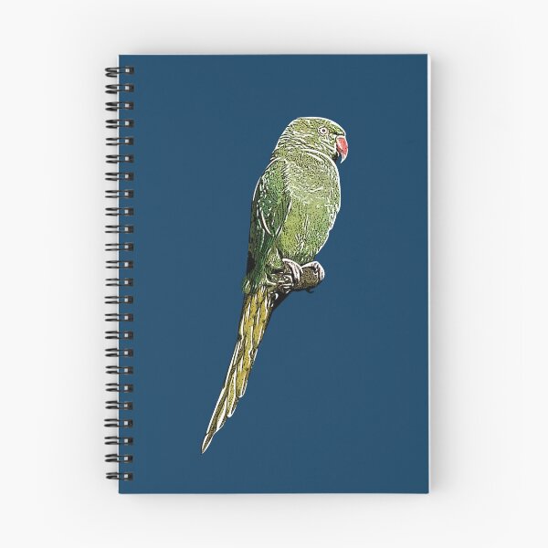 Item preview, Rose-ringed Ring-necked Parakeet White Alternate Design  designed and sold by designsasstultd.
