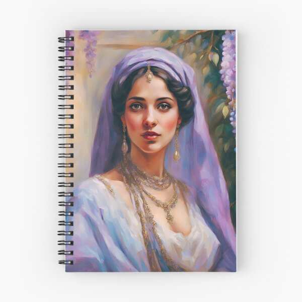 Item preview, Regency Lady Portrait Wisteria  designed and sold by CyberArtistOne.