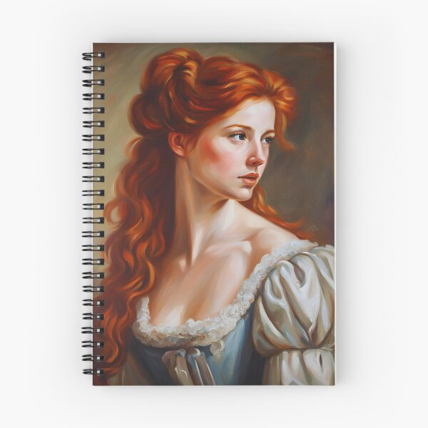 Item preview,  Regency  Red hair Lady Portrait designed and sold by CyberArtistOne.