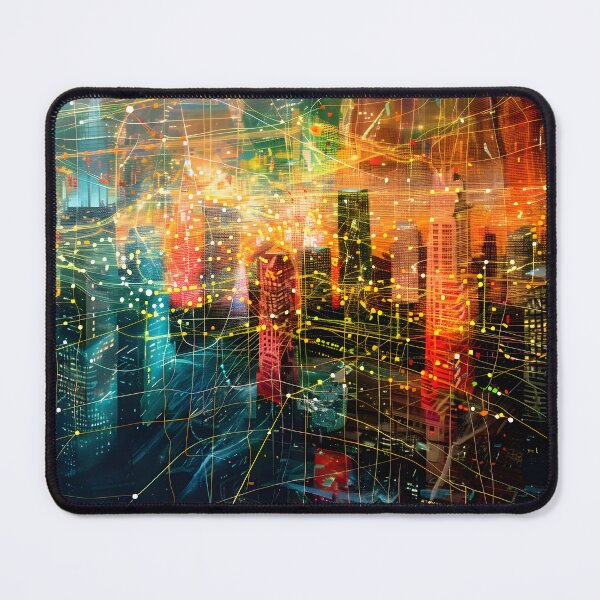 Item preview, Dreamscape Strings: Surreal 3D Cityscapes designed and sold by AI-Only Creations.
