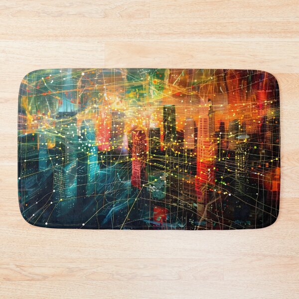 Item preview, Dreamscape Strings: Surreal 3D Cityscapes designed and sold by AI-Only Creations.