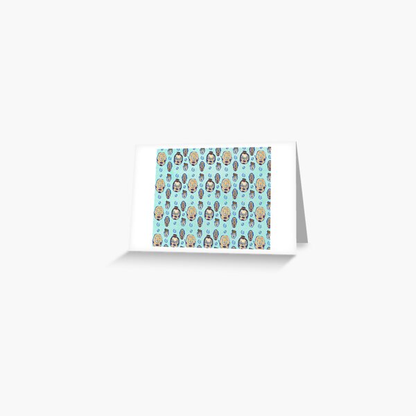 Item preview, faces aqua designed and sold by Amber Washburn.