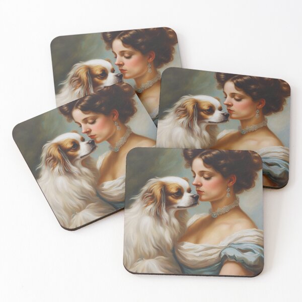 Item preview, Regency Lady with Papillion  designed and sold by CyberArtistOne.