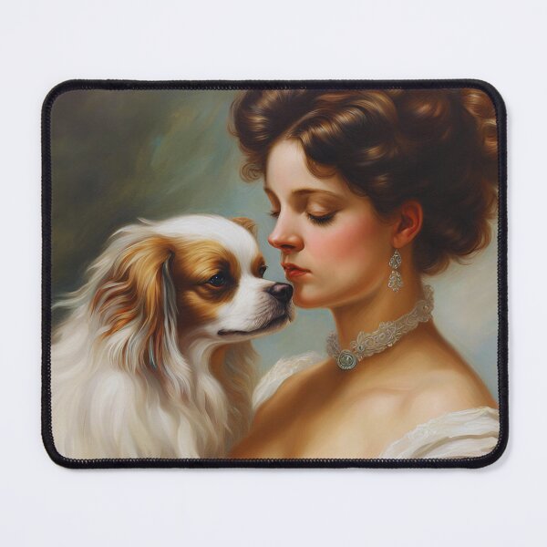 Item preview, Regency Lady with Papillion  designed and sold by CyberArtistOne.