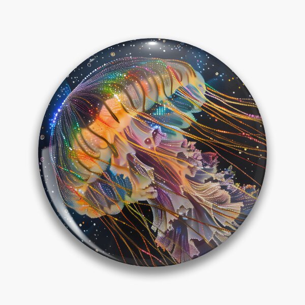 Item preview, Luminescent Threads: Surreal 3D Jellyfish designed and sold by AI-Only Creations.