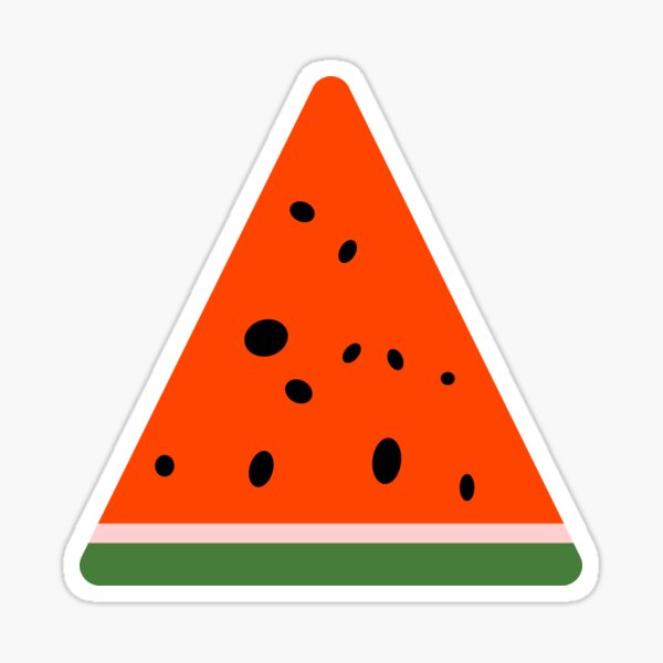 Artikel-Vorschau von Palästina Wassermelonen Flagge, designt und verkauft von RadicalPrintsByCas.