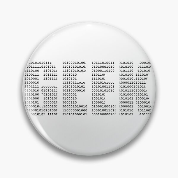 Item preview, GEEK BINARY CODE designed and sold by Dinahspace.