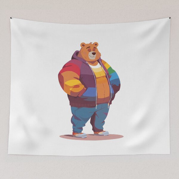 Item preview, Bear Pride designed and sold by MidArtForge.