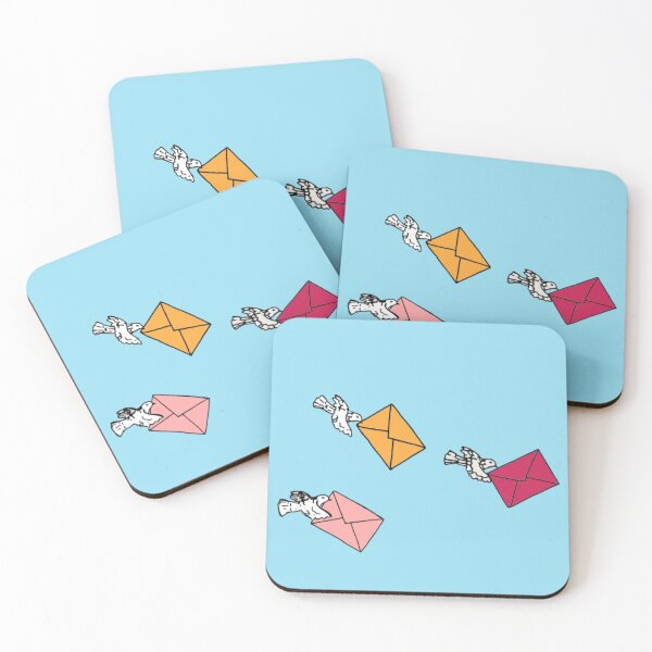 Item preview, Carrier pigeons, Andy Warhol style birds  designed and sold by Dizzy  Hole.
