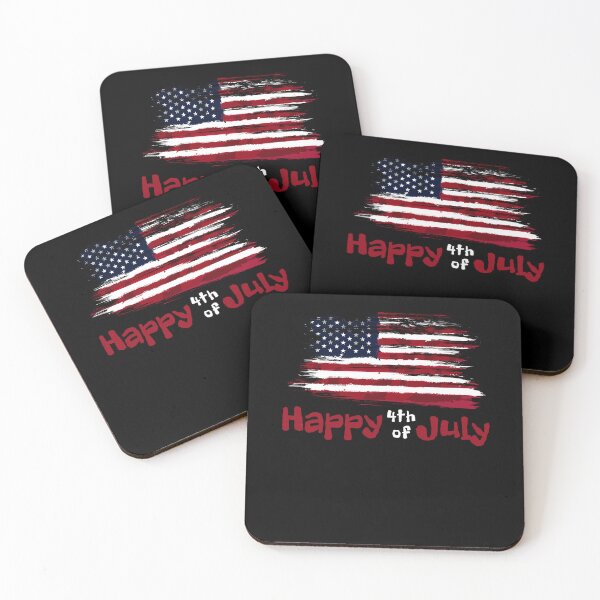 Item preview, Happy 4th of July Flag designed and sold by MyIdeas82.