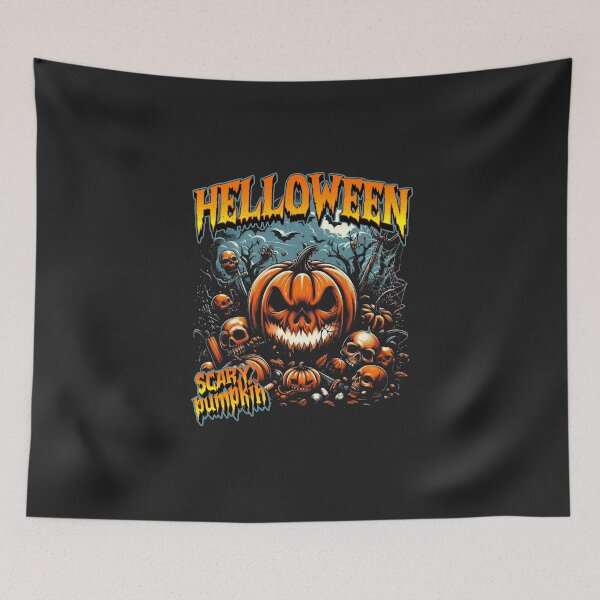 Item preview, scary pumpkin designed and sold by carelkurniaa.