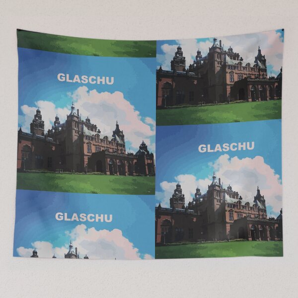 Item preview, Glaschu - Scottish Gaelic for Glasgow, Kelvingrove Art Gallery and Museum, West End of Glasgow, Scotland designed and sold by Mamaidh Made.