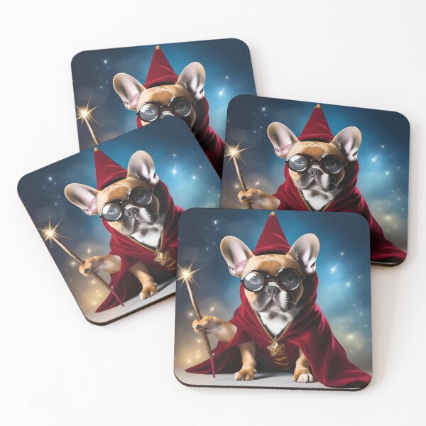Item preview, Merlin the Frenchie designed and sold by Hachiandco.