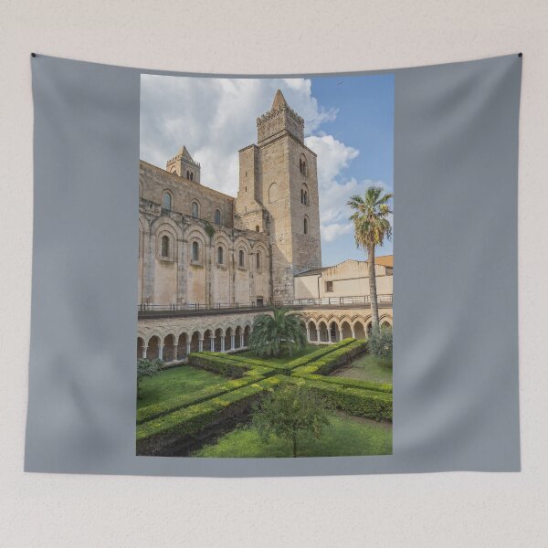 Item preview, Italy. Sicily. Cefalu. Cathedral. Cloisters.  designed and sold by vadim19.