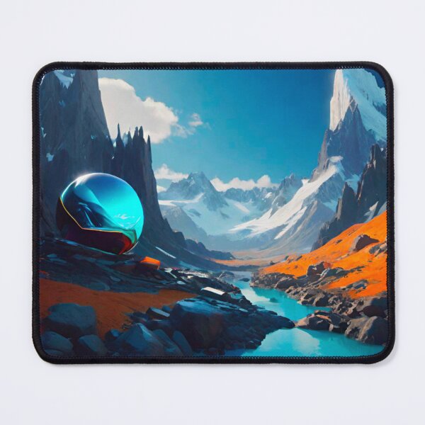 Item preview, Glacial Solitude: Icy Mountain Valleys designed and sold by GrizzlyCollective.