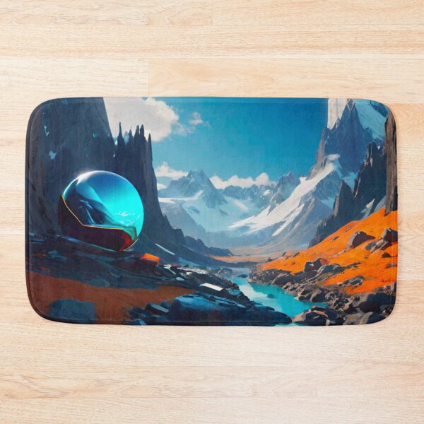 Item preview, Glacial Solitude: Icy Mountain Valleys designed and sold by GrizzlyCollective.