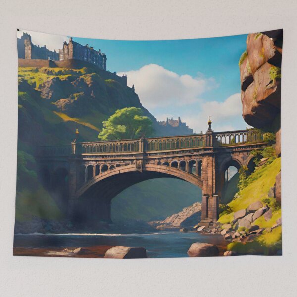 Item preview, Grandeur of the Ancients: Beautiful Ancient Architecture and Grand Bridge designed and sold by GrizzlyCollective.