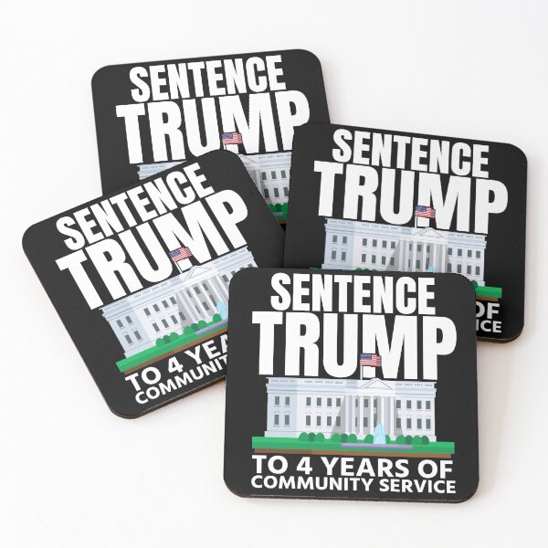 Item preview, Condenan a Trump a 4 años de servicio comunitario designed and sold by BloomMarch.