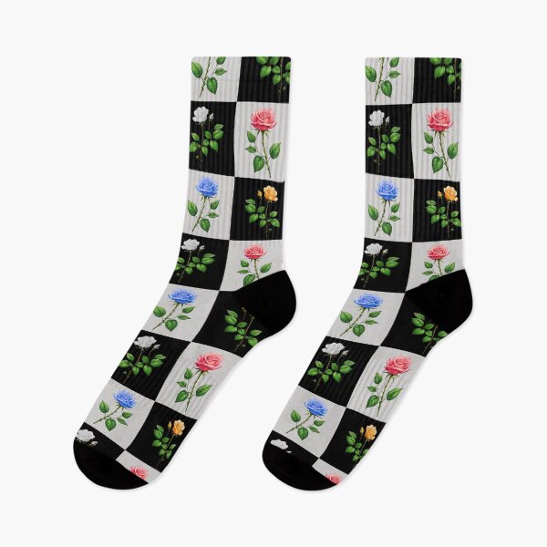 Item preview, Geometric Rose Flower Pattern Design designed and sold by PatternTitan.
