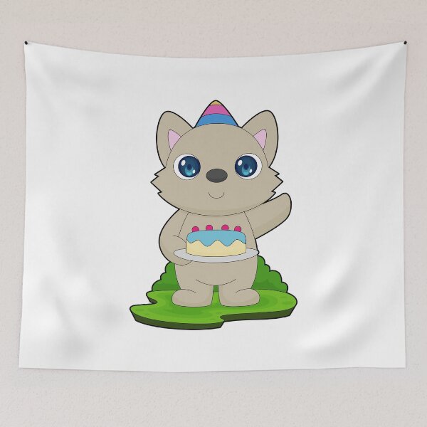 Item preview, Cat Birthday Cake designed and sold by Snabdesign84.