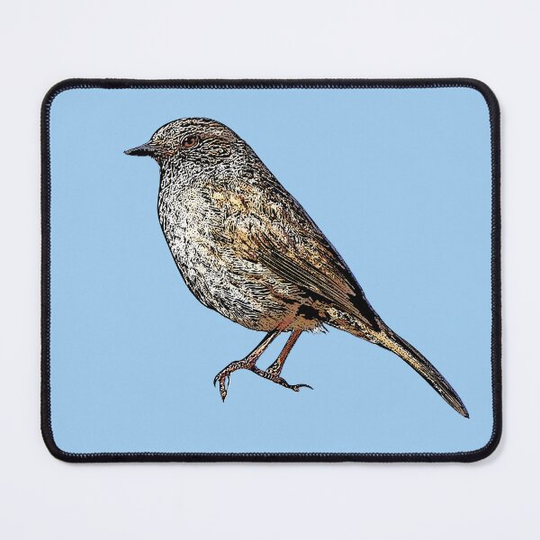 Item preview, Dunnock Hedge Sparrow Black Alternate Design  designed and sold by designsasstultd.
