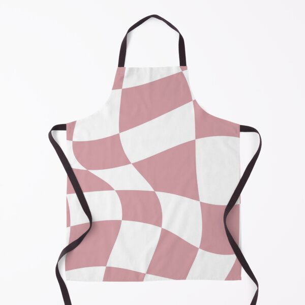 Item preview, Pink and White Distorted Checkerboard designed and sold by ZedColors.