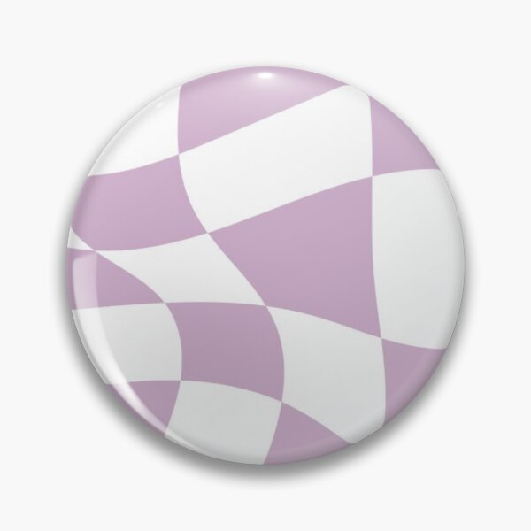 Item preview, Purple and White Distorted Checkerboard designed and sold by ZedColors.