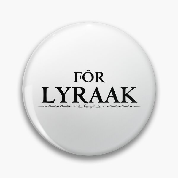 Item preview, För Lyraak (svart) designed and sold by HallFlabben.