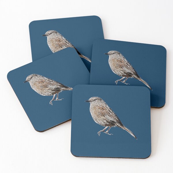 Item preview, Dunnock Hedge Sparrow White Alternate Design  designed and sold by designsasstultd.