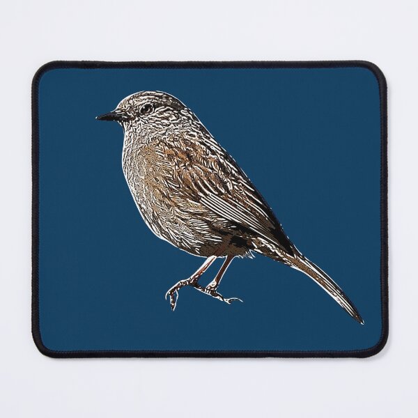Item preview, Dunnock Hedge Sparrow White Alternate Design  designed and sold by designsasstultd.