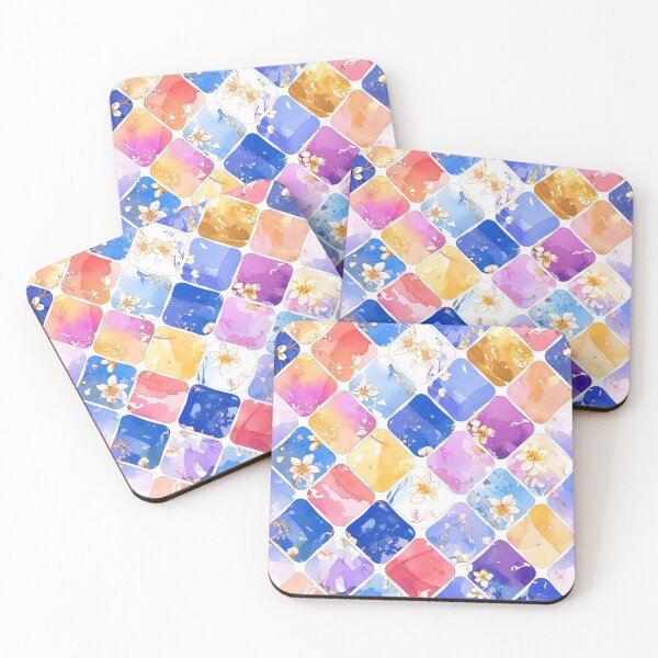 Item preview, Party of Colors in a Flower Garden designed and sold by emilykang.