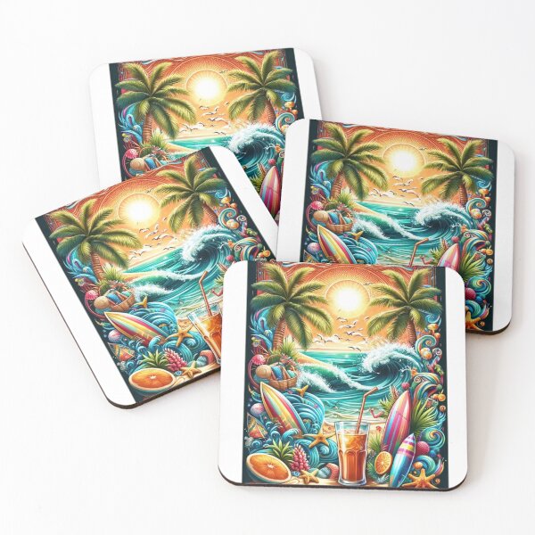 Item preview, Surf and Beach designed and sold by FusiTink.