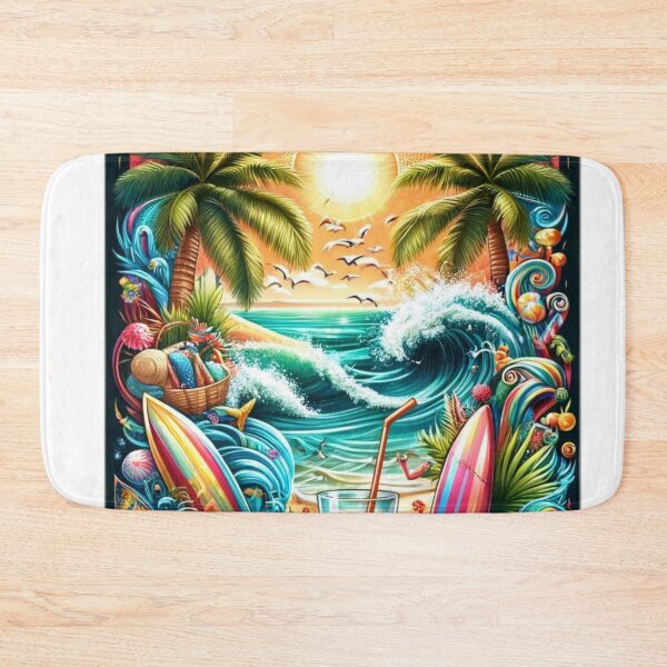 Item preview, Surf and Beach designed and sold by FusiTink.