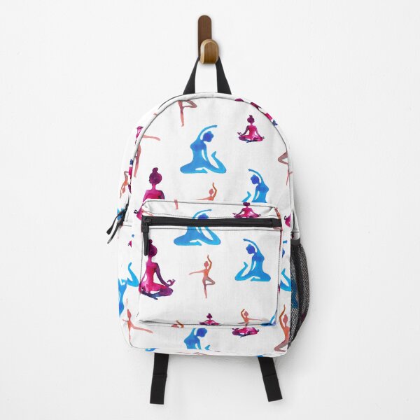 Item preview, yoga positions pattern designed and sold by Dominika Bednarska.