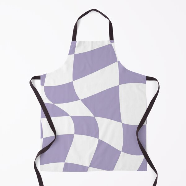 Item preview, Purple and White Distorted Checkerboard designed and sold by ZedColors.