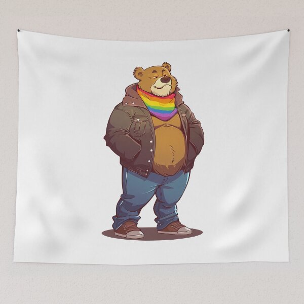 Item preview, Bear Pride designed and sold by MidArtForge.