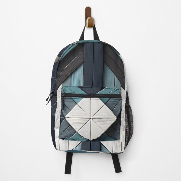 Item preview, Modern Zen Geometric Pattern in Shades of Blue designed and sold by Nabucodonoshop.