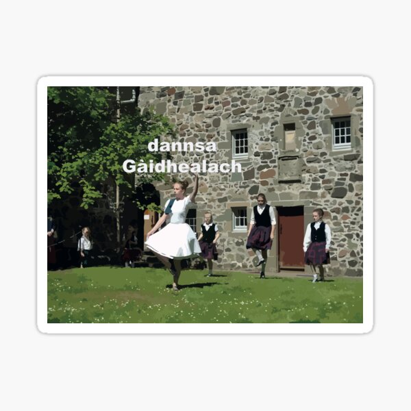 Item preview, dannsa Gàidhealach - Scottish Gaelic for Highland dancing designed and sold by Mamaidh Made.
