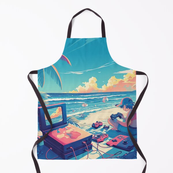Item preview, Beach and Pixels designed and sold by DabrowskiDesign.