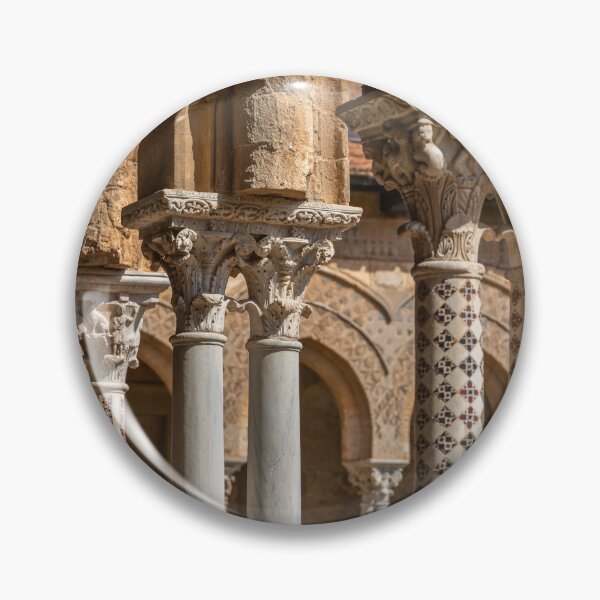 Item preview, Italy. Sicily. Monreale. Cathedral. Cloister. Columns & Arches. designed and sold by vadim19.