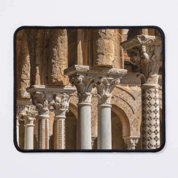 Item preview, Italy. Sicily. Monreale. Cathedral. Cloister. Columns & Arches. designed and sold by vadim19.