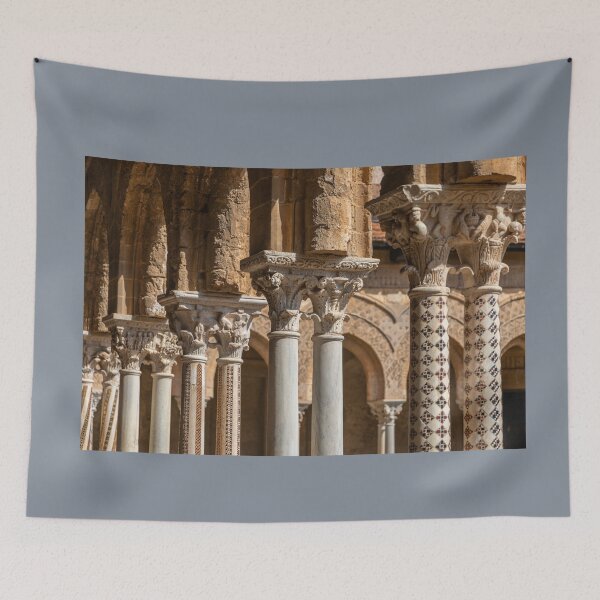 Item preview, Italy. Sicily. Monreale. Cathedral. Cloister. Columns & Arches. designed and sold by vadim19.
