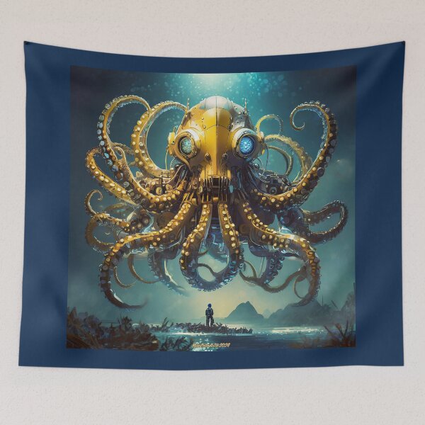 Item preview, Night Fishing with the Octomaton designed and sold by Michael Cotto.