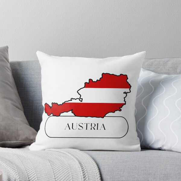 Item preview, Austria Map with Flag designed and sold by AustriabyPublic.