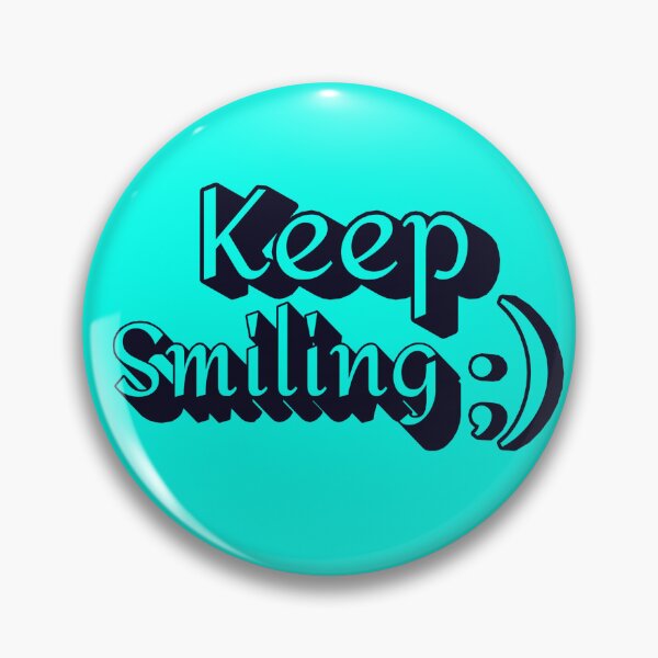Item preview, Keep Smiling Typography designed and sold by AbeeRedB.