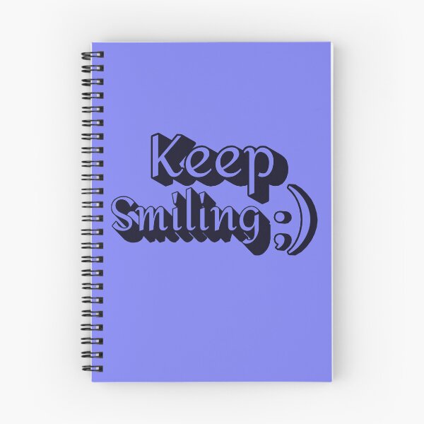Item preview, Keep Smiling Typography designed and sold by AbeeRedB.