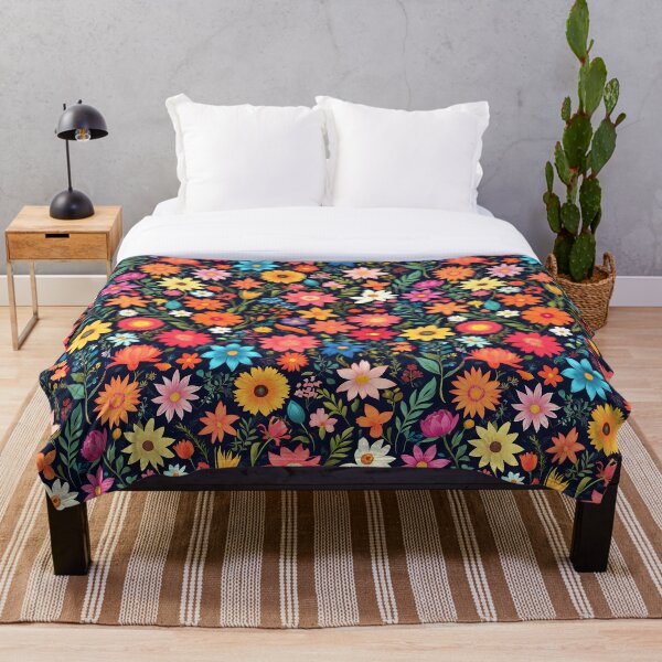 Item preview, A Vibrant Tapestry of Blooms designed and sold by designdukan.