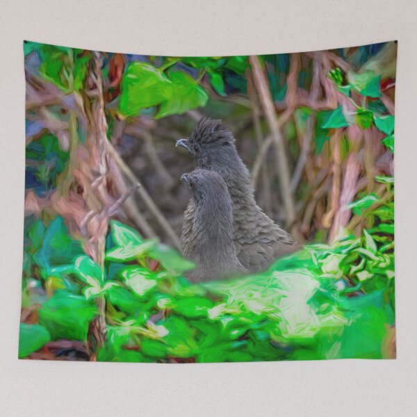 Item preview, Chachalaca Pair Deep in the Trees designed and sold by Debra Martz.